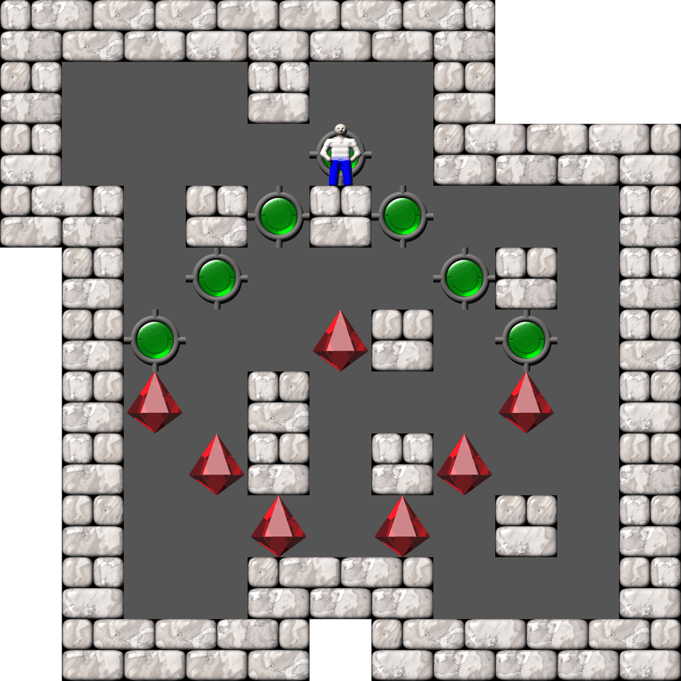 Sokoban Chrysalis Collection 4 level 43